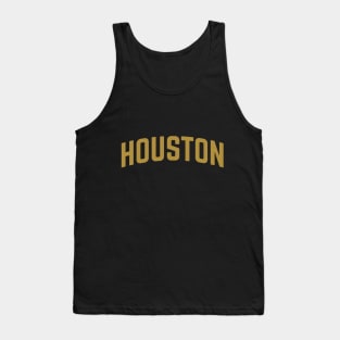 Houston City Typography Tank Top